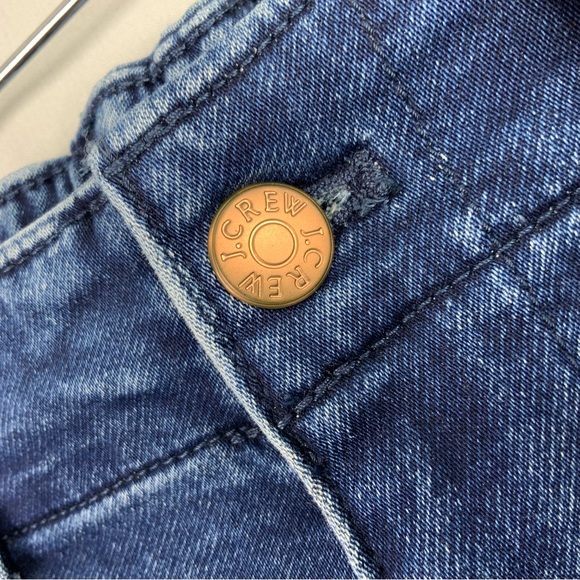 J. Crew Denim Paper Bag Utility Jogger Denim jeans. Women’s Size 28. Dark Wash. - Picture 7 of 8